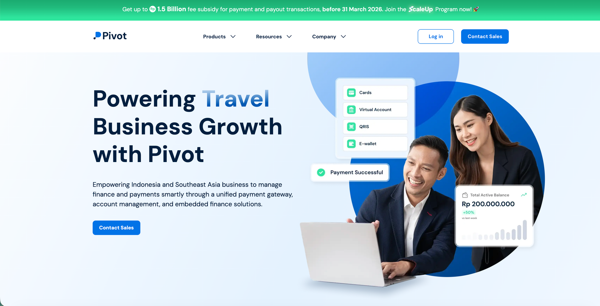 Pivot Payment Gateway